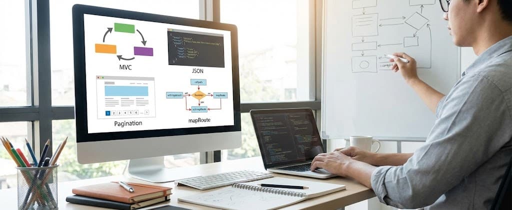 MVC, jQuery, JSON, Sayfalama ve mapRoute Hakkında Nasıl Yapılır Serisi